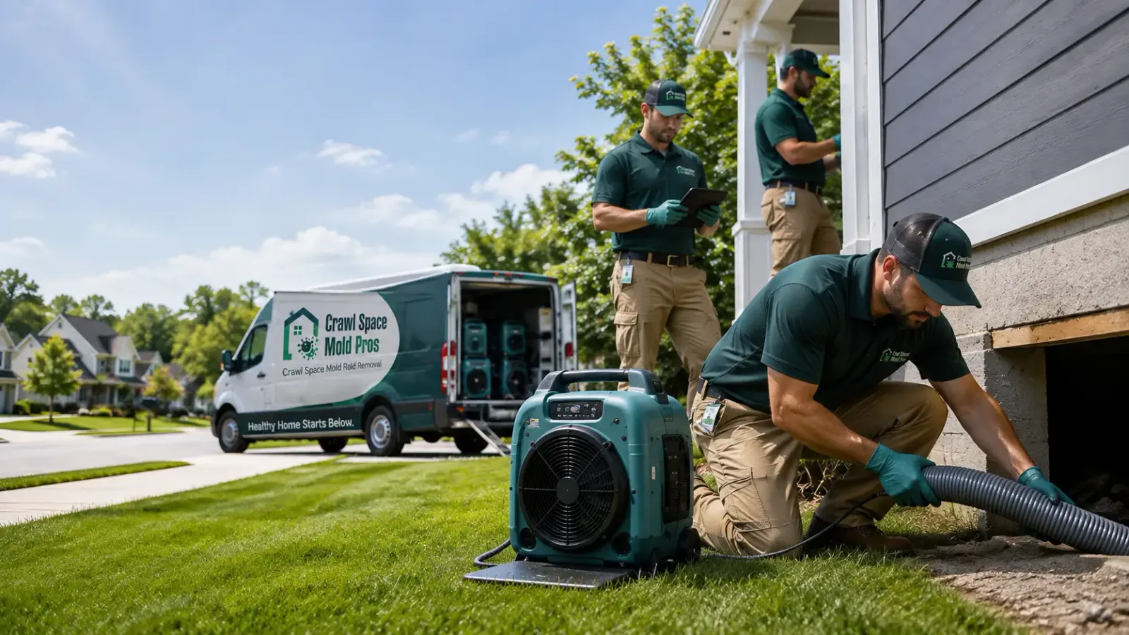 Crawl Space Mold Removal in Elk River, MN